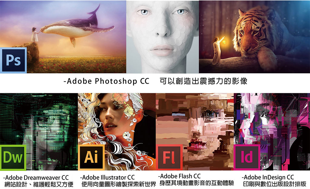 藝術媒體學院-認證課程-Adobe CS6